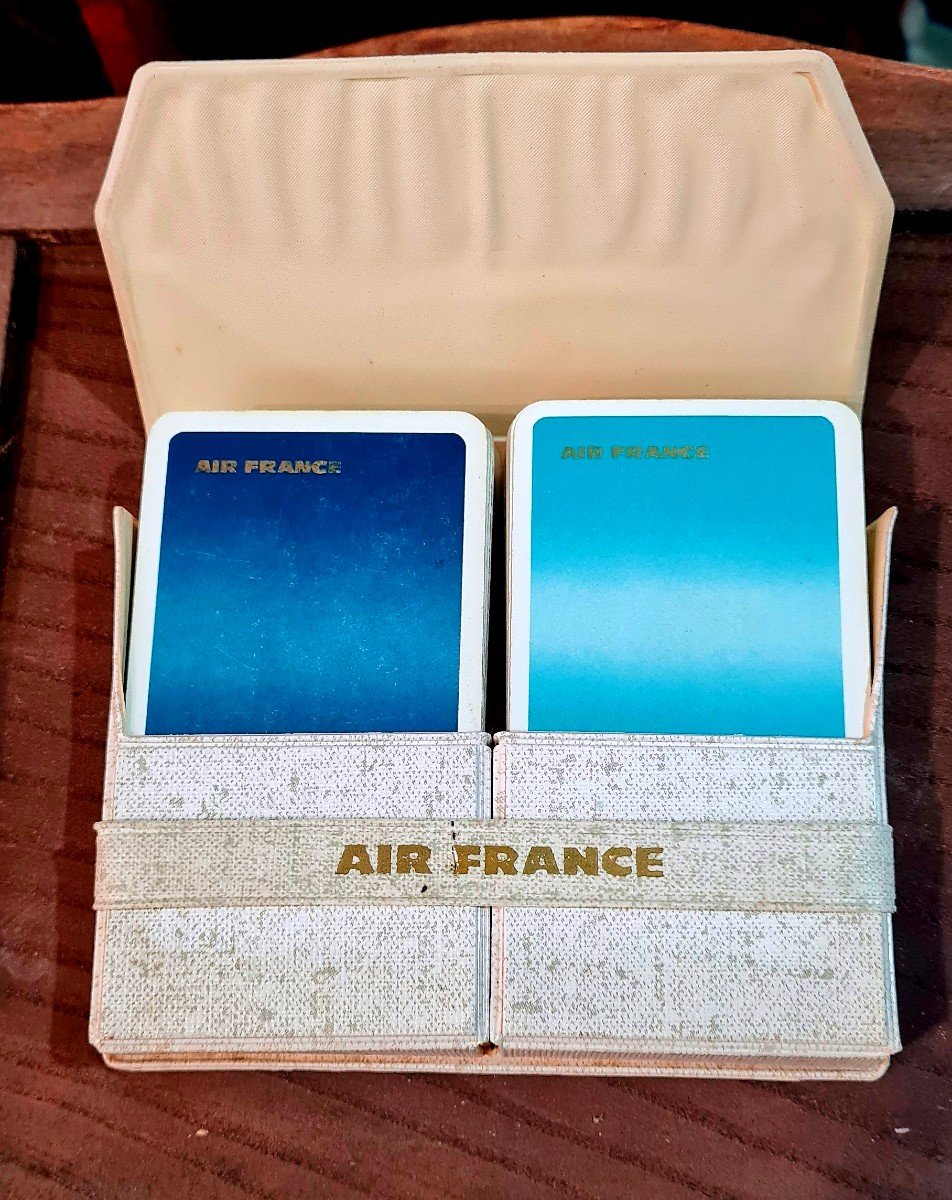Concorde Air France Cards For Play Delivery On  Plane Aeronautique Aviation-photo-2