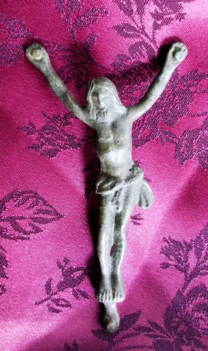 Christ Bronze High Period 15th 16th Century-photo-4