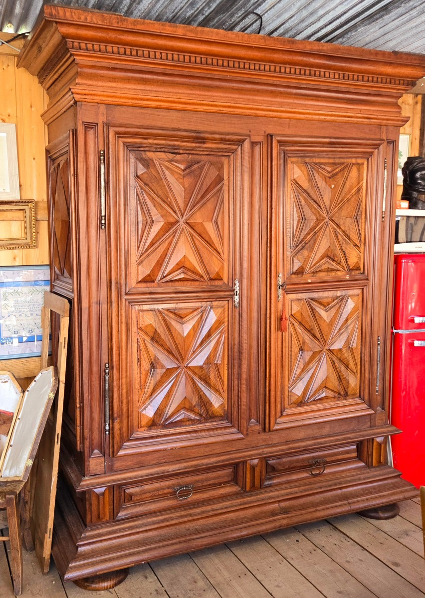 Armoire Louis XIII Louis XIV-photo-4