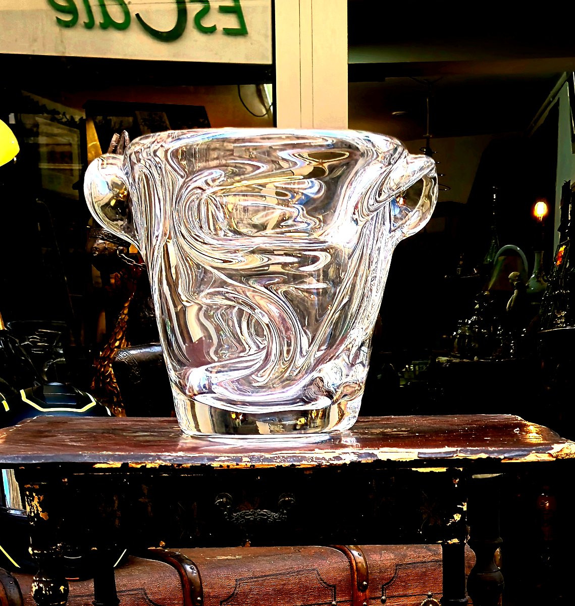 Sevres Crystal Important Champagne Bucket -photo-2