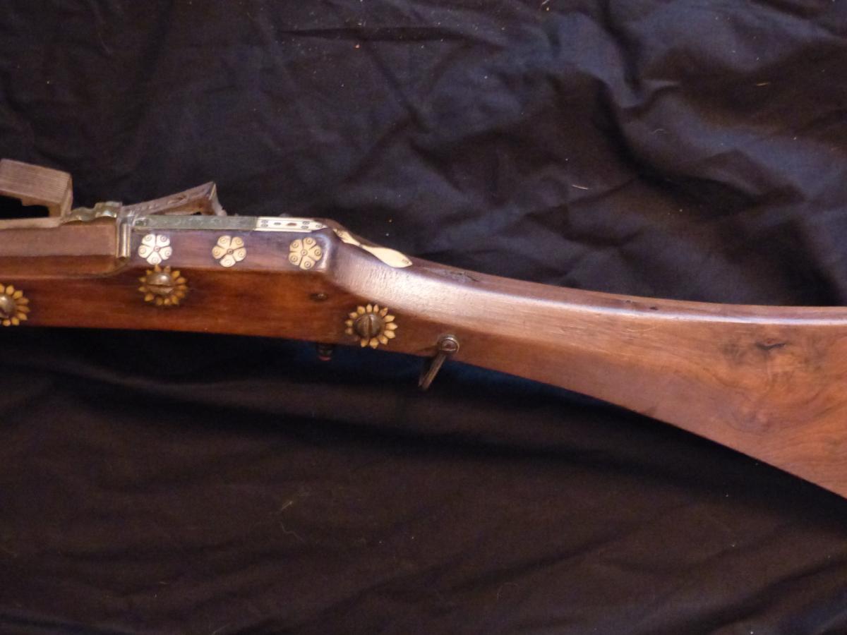 Moukhala Rifle From North Africa 18th - 19th 180 Cms-photo-6