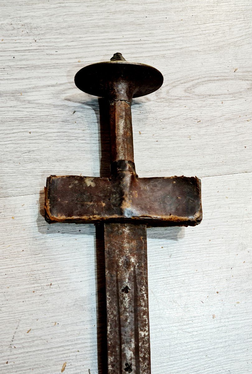 Epėe Tuareg Africa Late XIX E Beginning XX Eme Military Weapon Militaria War Saber-photo-4