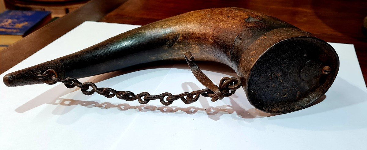 Powder Horn Powder Pear First Empire Period Napoleon 1st Grognard Soldier Napoleon-photo-4