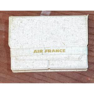 Avion supersonique  concorde air france jeu de cartes provenant du concorde aeronautique aviation