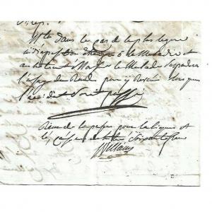 Medicine Surgery 1st Empire Autograph Letter Signed Ambroise Wuillaume Great Army Napoleon