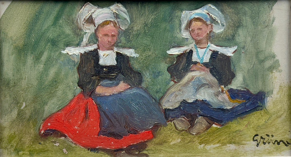 Jules Alexandre Gr&uuml;n - Petites Bretonnes de Fouesnant-photo-2