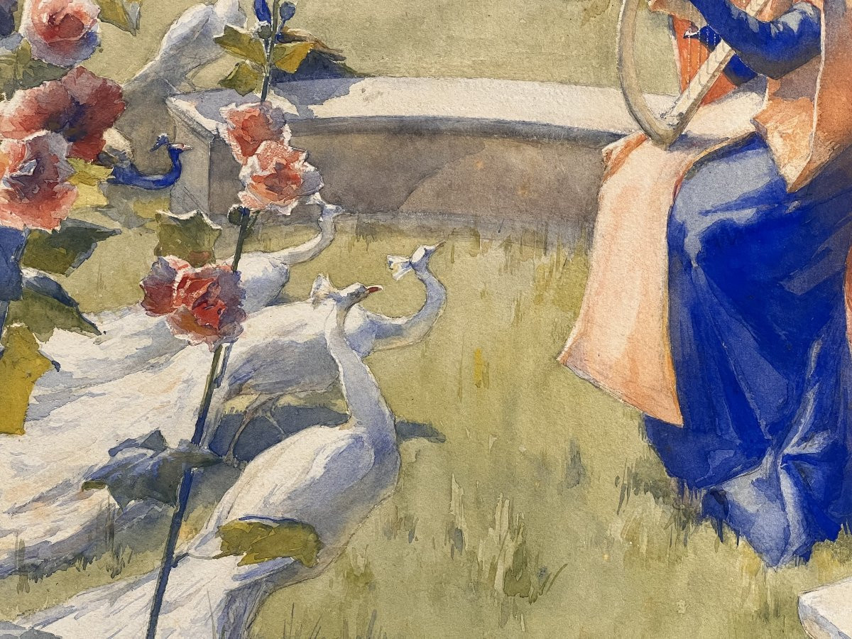 Adrien MOREAU-NÉRET - Harmonie - Aquarelle-photo-3