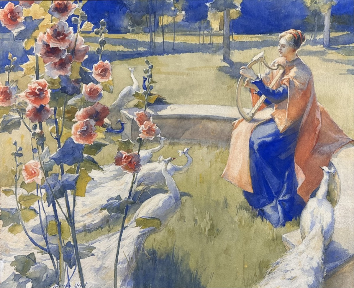 Adrien MOREAU-NÉRET - Harmonie - Aquarelle-photo-2