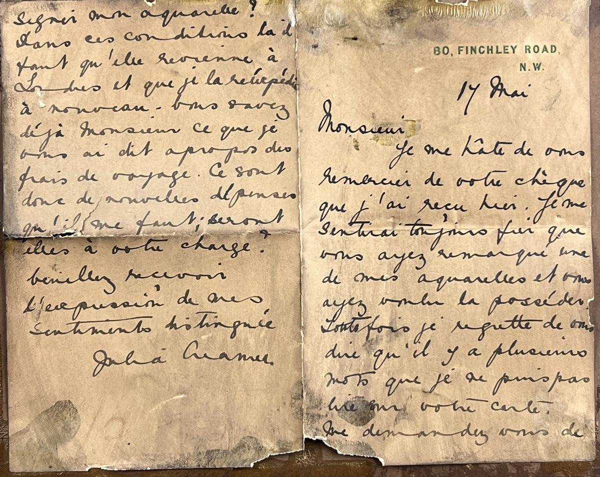 Julia H. CREAMER - La Toque de plume - aquarelle-photo-3