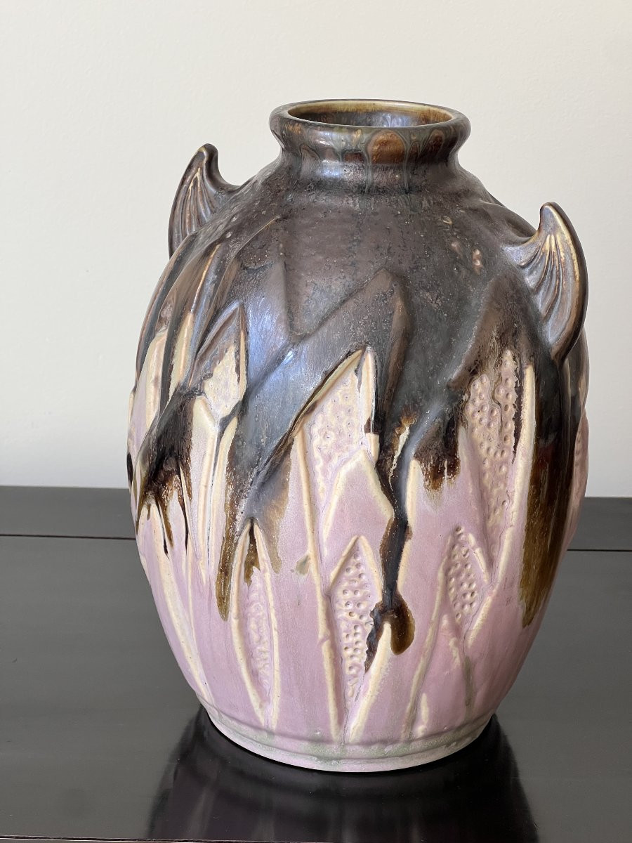 Gilbert Metenier - Glazed Stoneware Vase-photo-3