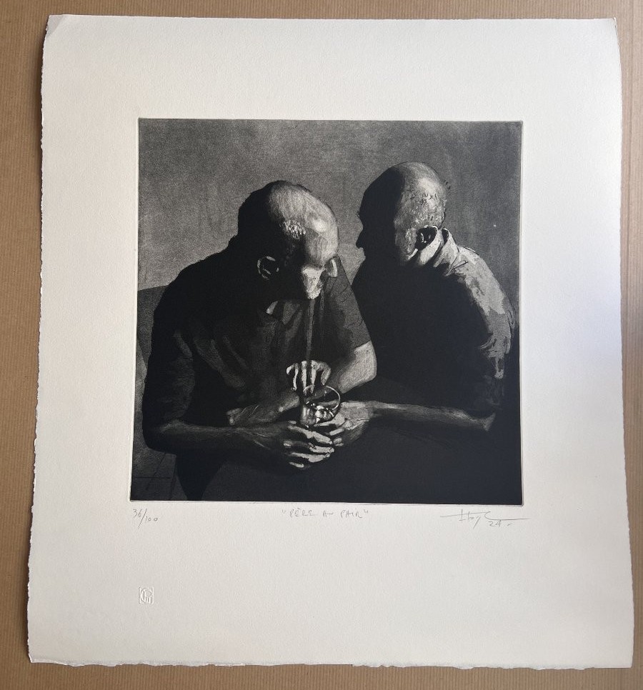 Societe Des Peintres Graveurs - 3 Prints From The 2024 Edition-photo-3