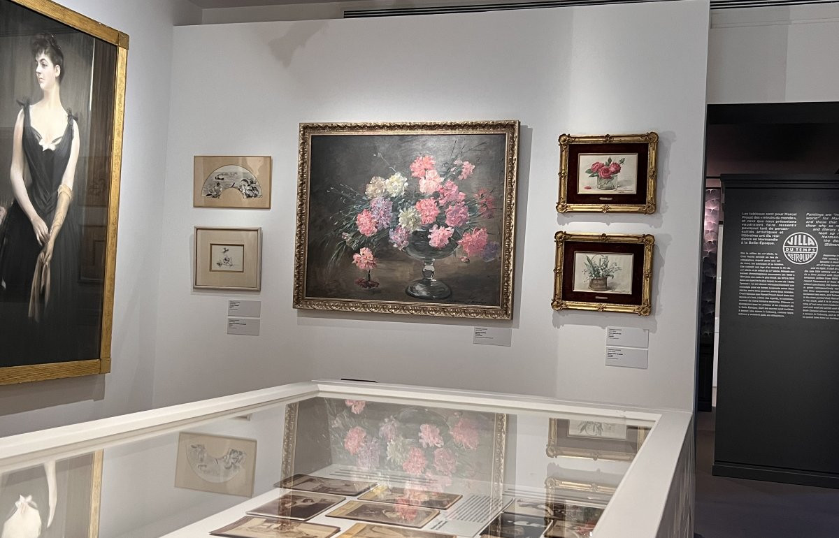 Madeleine Lemaire - Bouquet Of Carnations - Oil On Canvas-photo-3