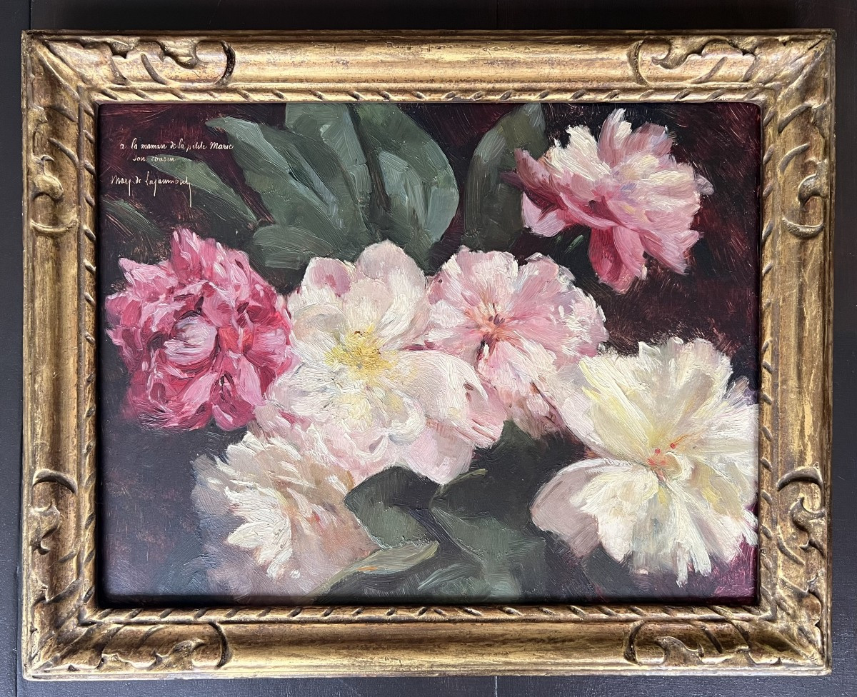 Marc De Lajaumont - Bouquet Of Peonies