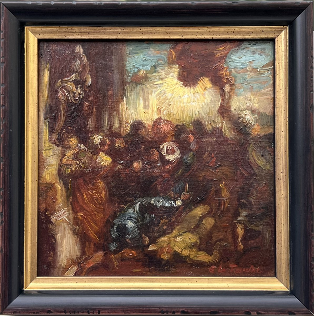 Gaston LA TOUCHE - Le Miracle de l'esclave d'après Le Tintoret