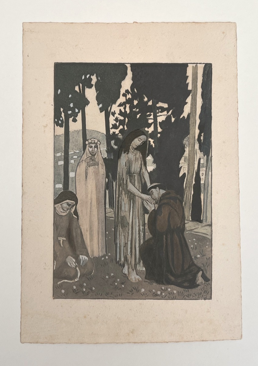 Maurice Denis - Saint Francis And Poverty-photo-2