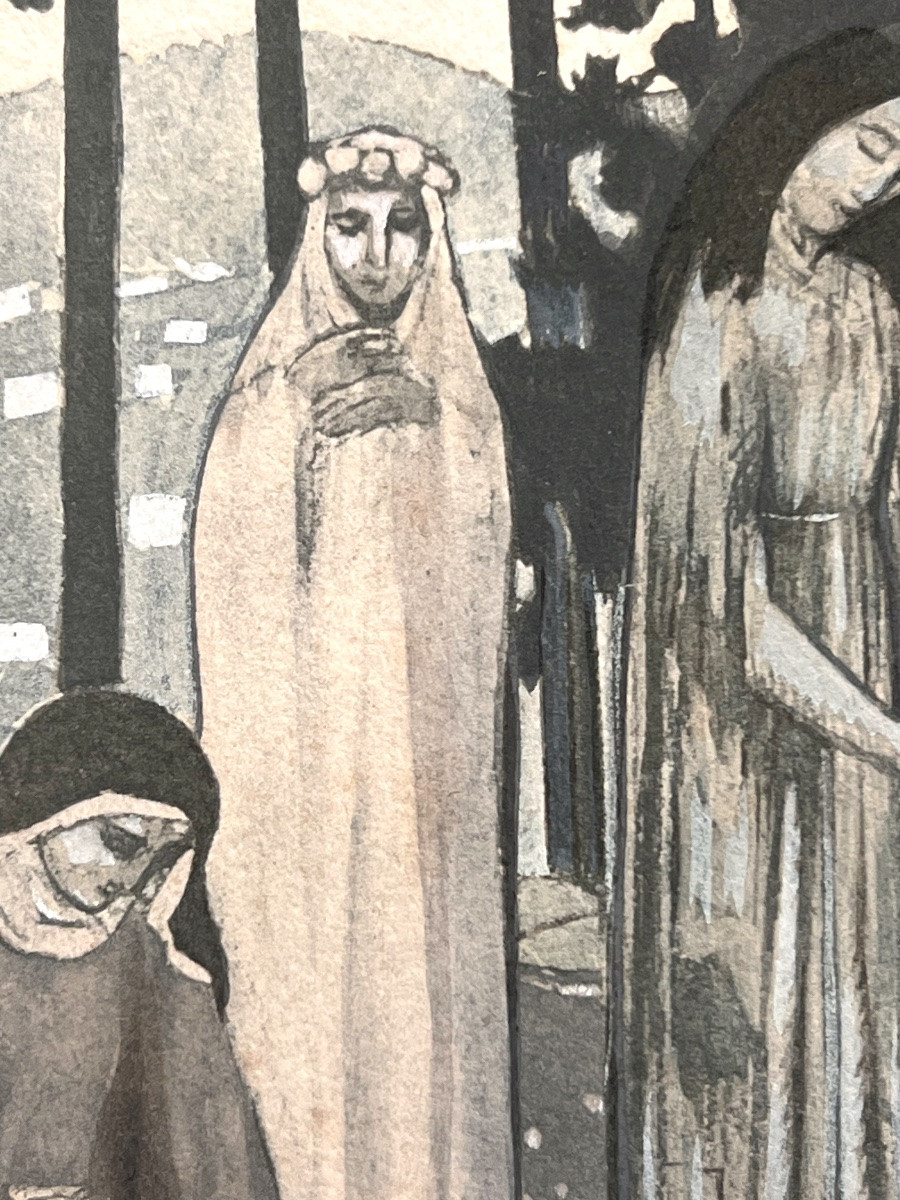 Maurice Denis - Saint Francis And Poverty-photo-3