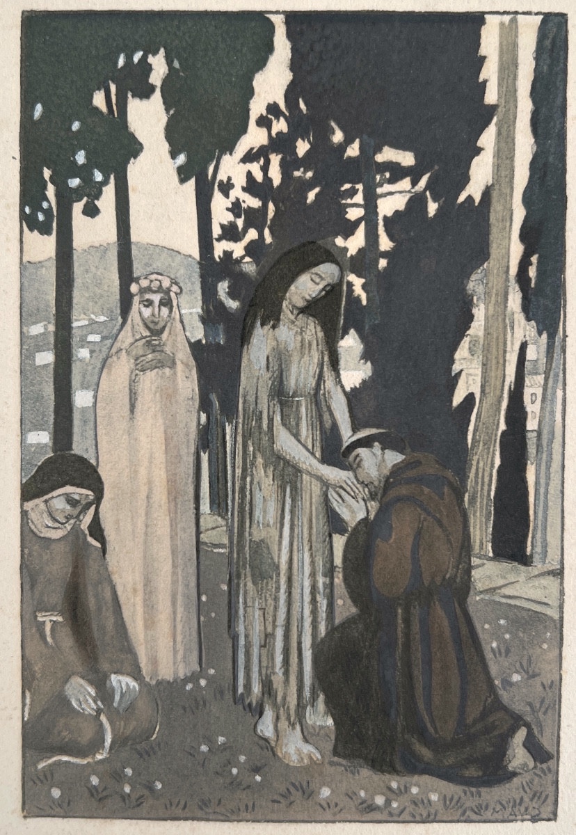 Maurice Denis - Saint Francis And Poverty