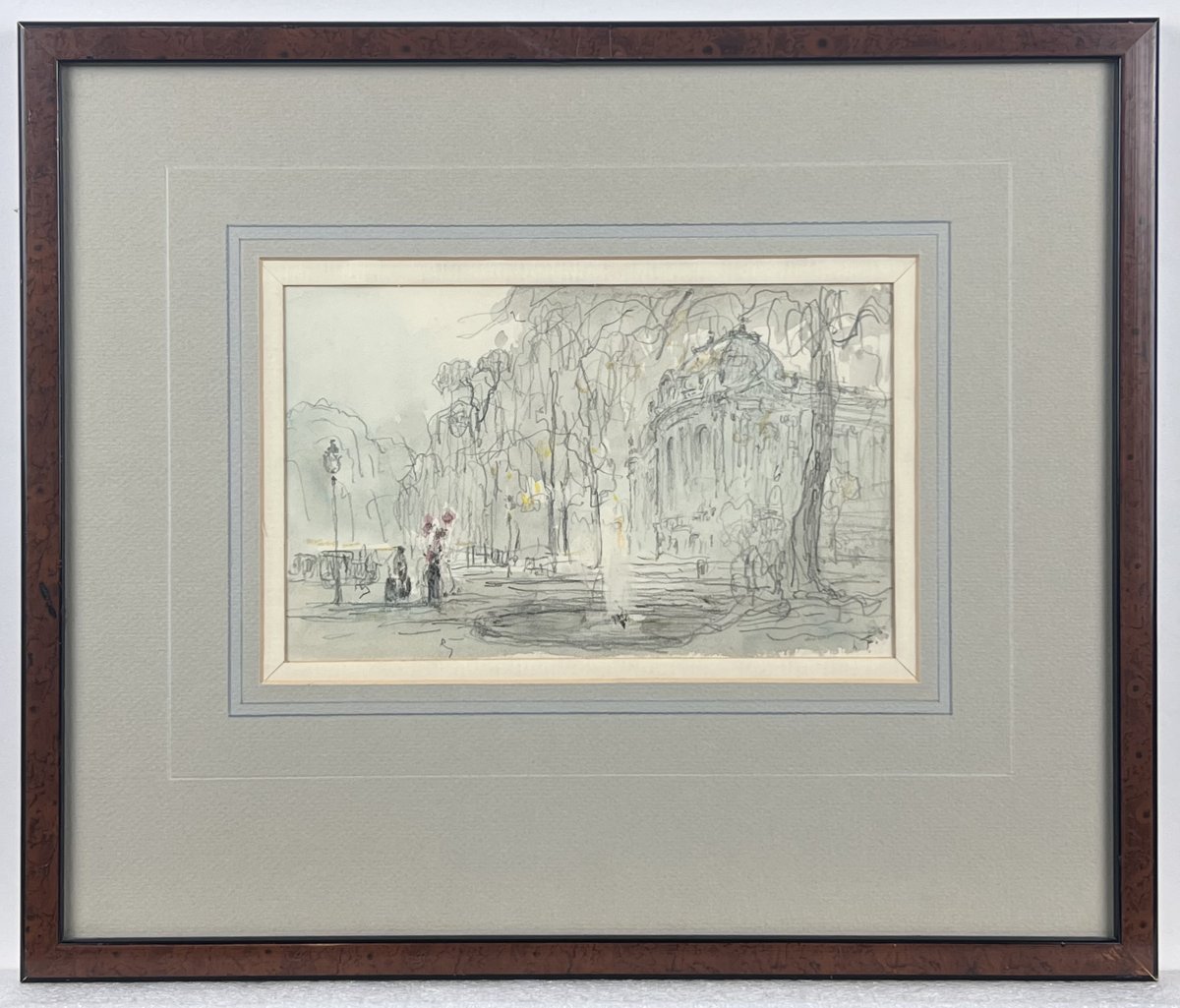 Henri FOREAU - Vue du Petit Palais (Paris)-photo-2