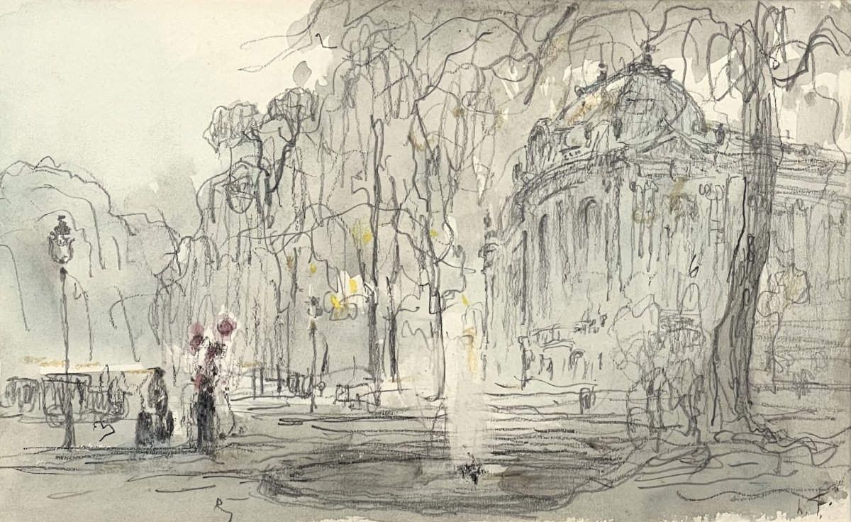 Henri FOREAU - Vue du Petit Palais (Paris)