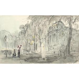 Henri Foreau - View Of The Petit Palais (paris)
