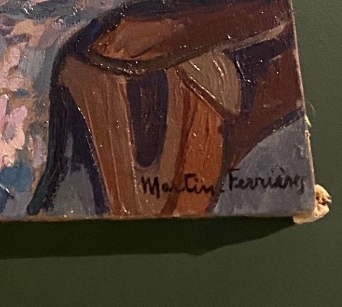 Jac Martin Ferrières (1893-1972) Huile sur toile 65*87 cms-photo-4