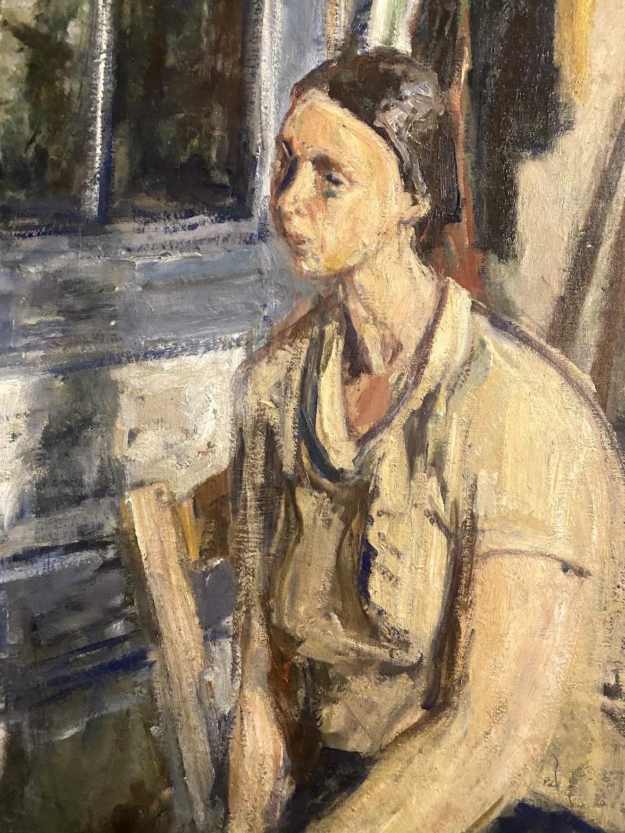 Isaac Dobrinski (1891-1973) Oil On Canvas 