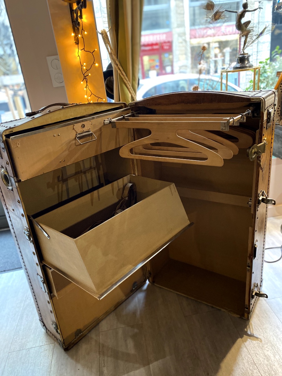 Malle Cabine - Malle à vapeur - Transatlantique -photo-2