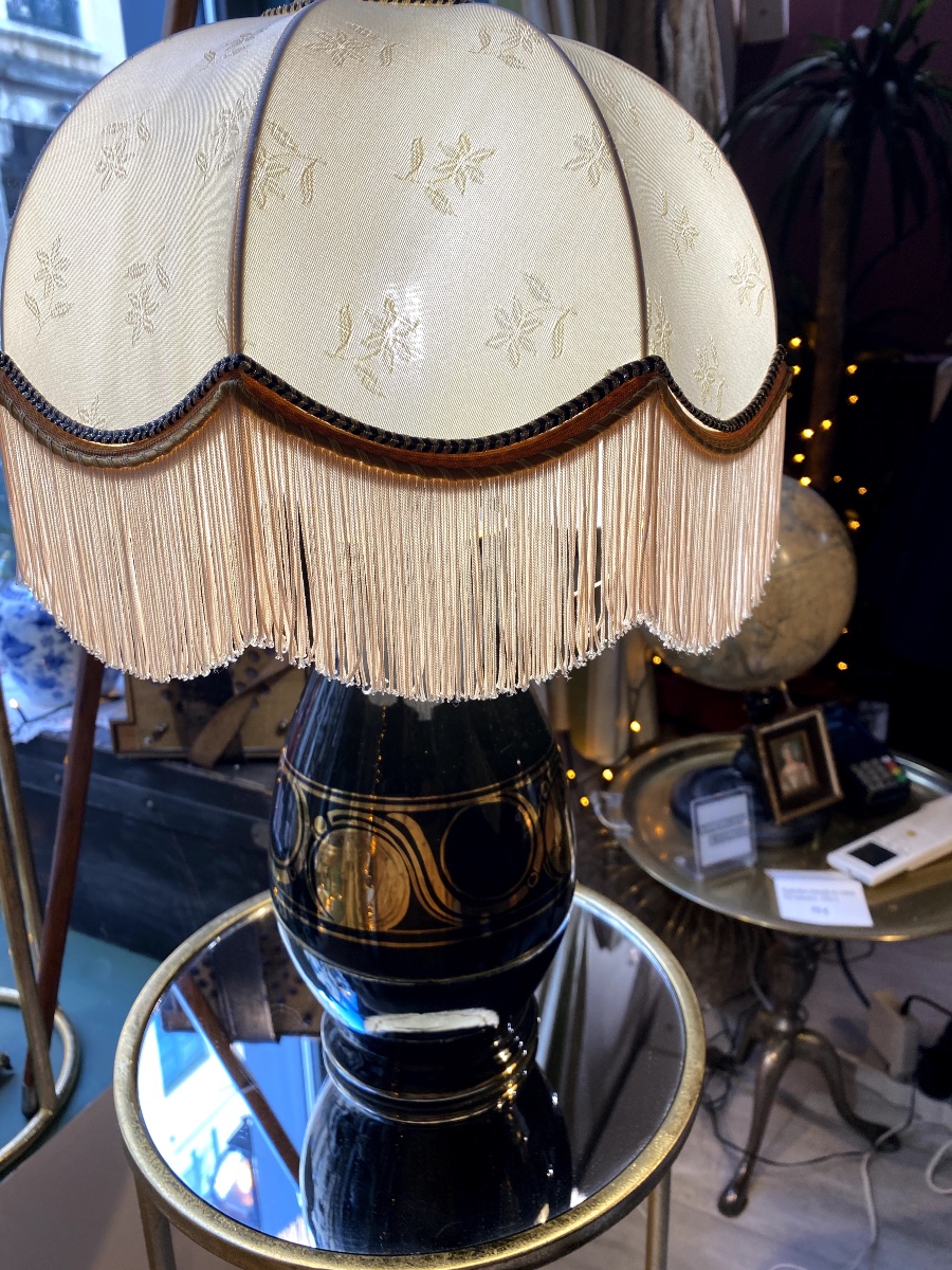 Malicorne Art Deco Ceramic Lamp-photo-3