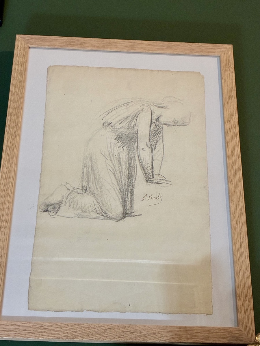 PAUL BOREL (1828–1913) — ÉTUDE DE FIGURE