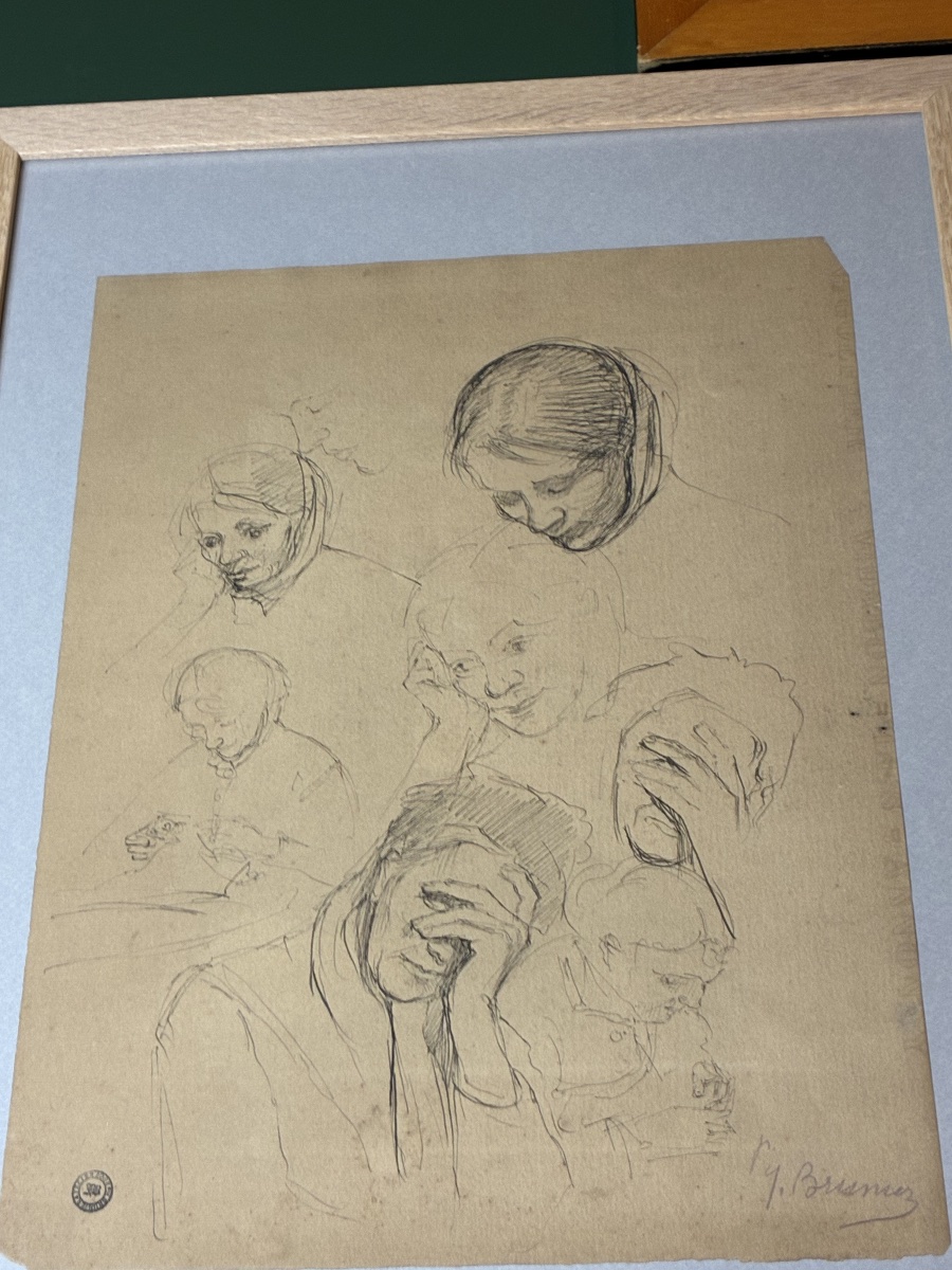 JOSEPH-AUGUSTE BRUNIER (1860–1929) — ÉTUDE DE FIGURES