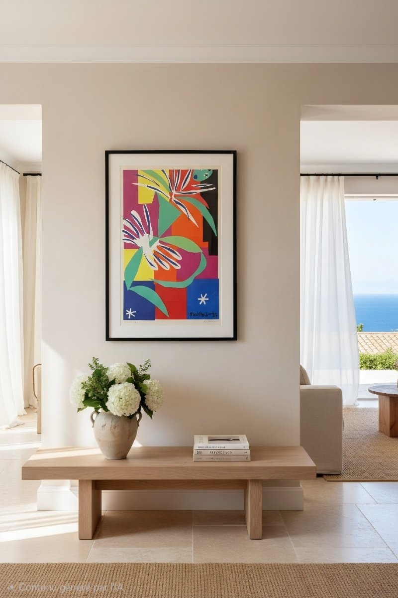 Affiche Ancienne Originale Matisse - Côte D’azur, Danseuse Créole, 1965 – Avant La Lettre. E.o -photo-2