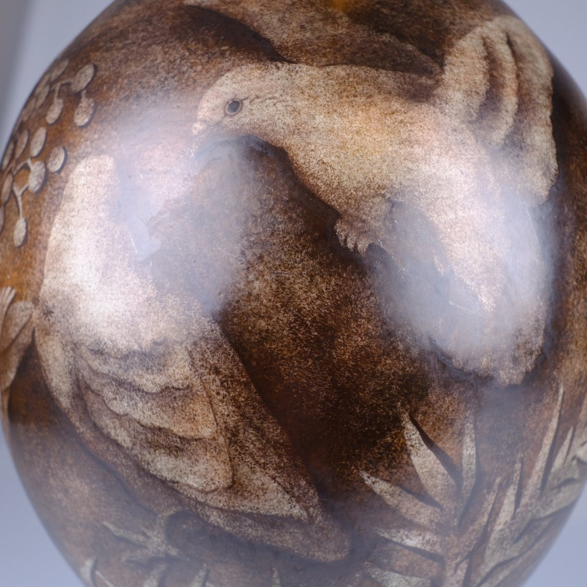 Charles Catteau (1880-1966) Large Art Deco Earthenware Vase, F1300 D2300-photo-3