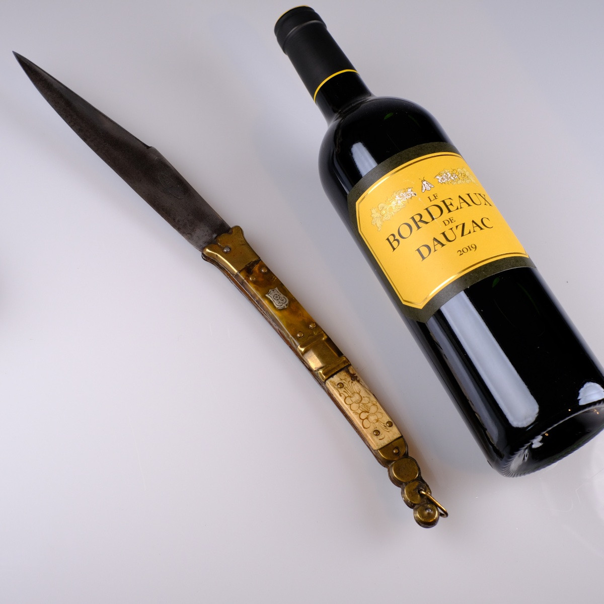 Couteau Navaja Toledo XIème, Canif. Couteau de défense.-photo-4