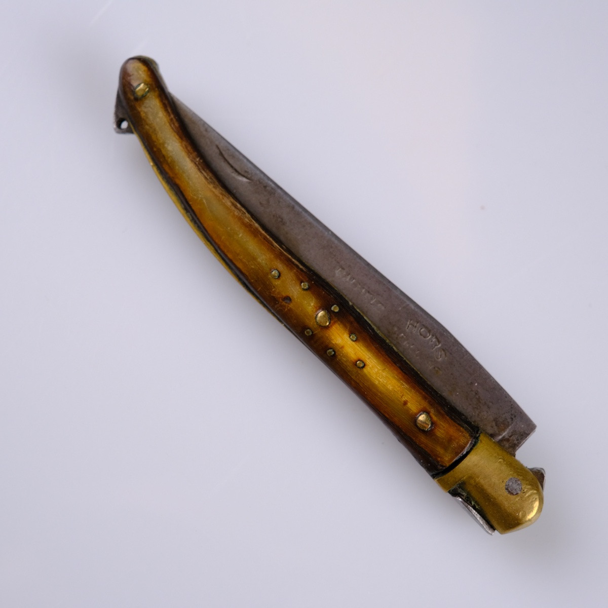 Laguiole Calmels Hors Concours — Shepherd's Knife — Early 20th Century — Penknife-photo-3