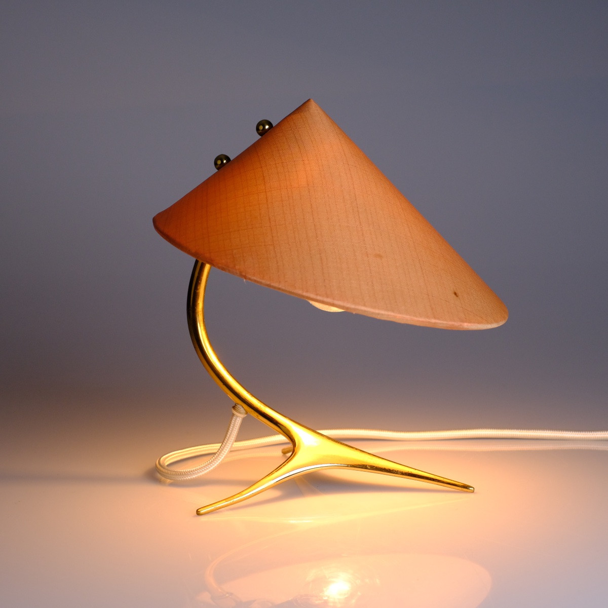 Julius Theodor KALMÁR(1884-1968), Petite lampe de chevet, bureau, table  1950'S-photo-2