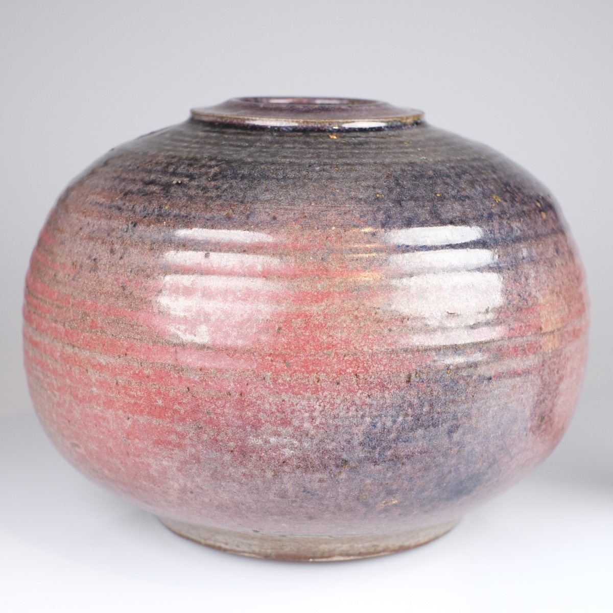 MIRKO ORLANDINI (ELIO) (ANCONA/ITALIE 1928 - BRUXELLES 1995). Vase important en Grès signé.-photo-7