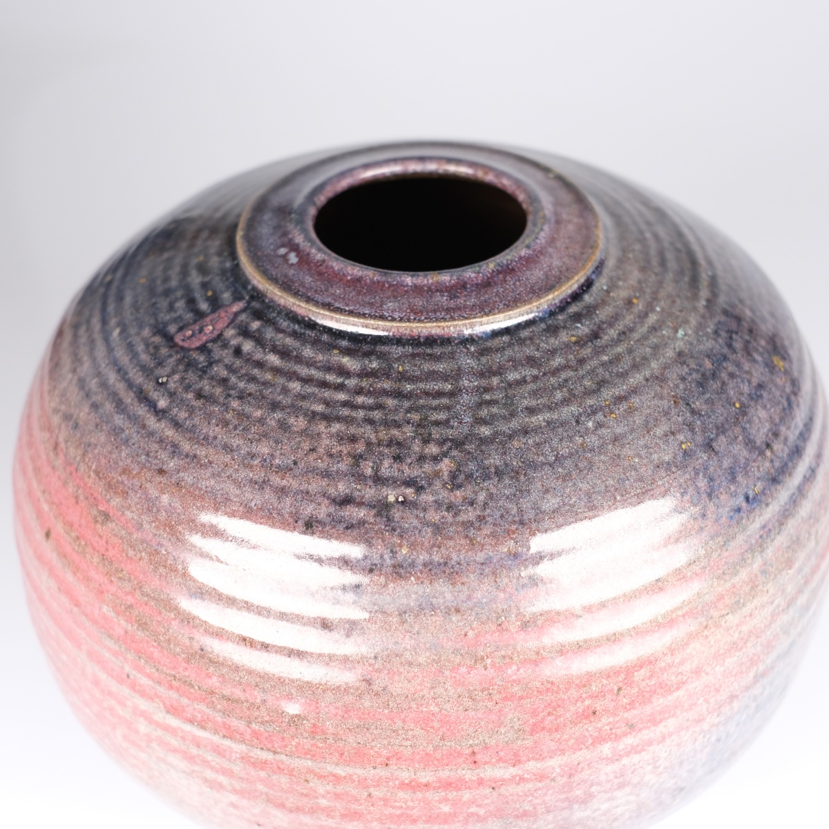 MIRKO ORLANDINI (ELIO) (ANCONA/ITALIE 1928 - BRUXELLES 1995). Vase important en Grès signé.-photo-8