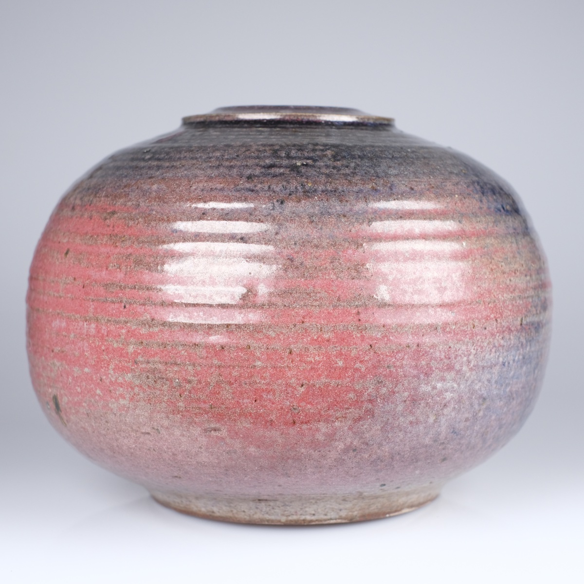 MIRKO ORLANDINI (ELIO) (ANCONA/ITALIE 1928 - BRUXELLES 1995). Vase important en Grès signé.