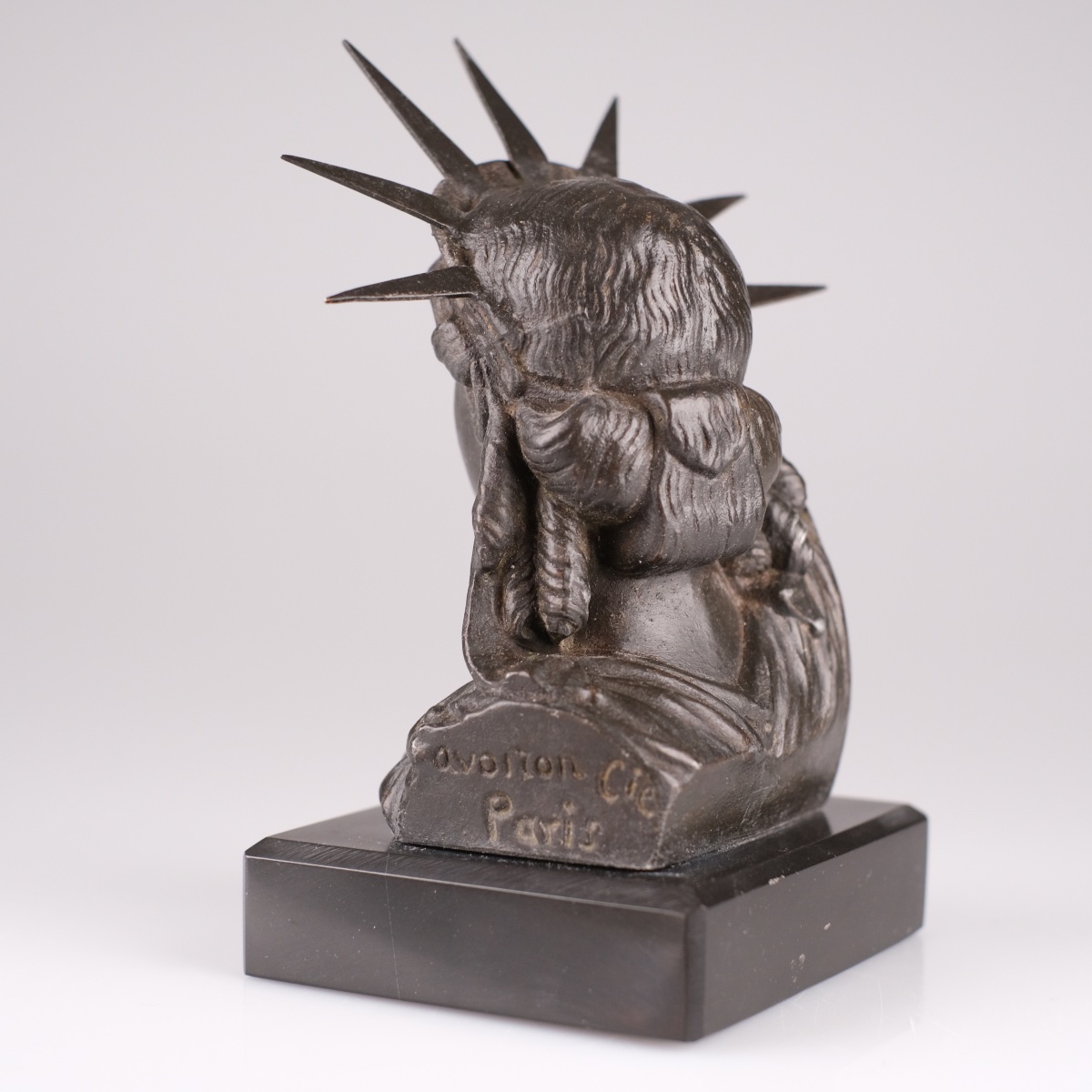 Frédéric Auguste Bartholdi. Souvenir Statue Of Liberty, 1878 Paris World's Fair-photo-1
