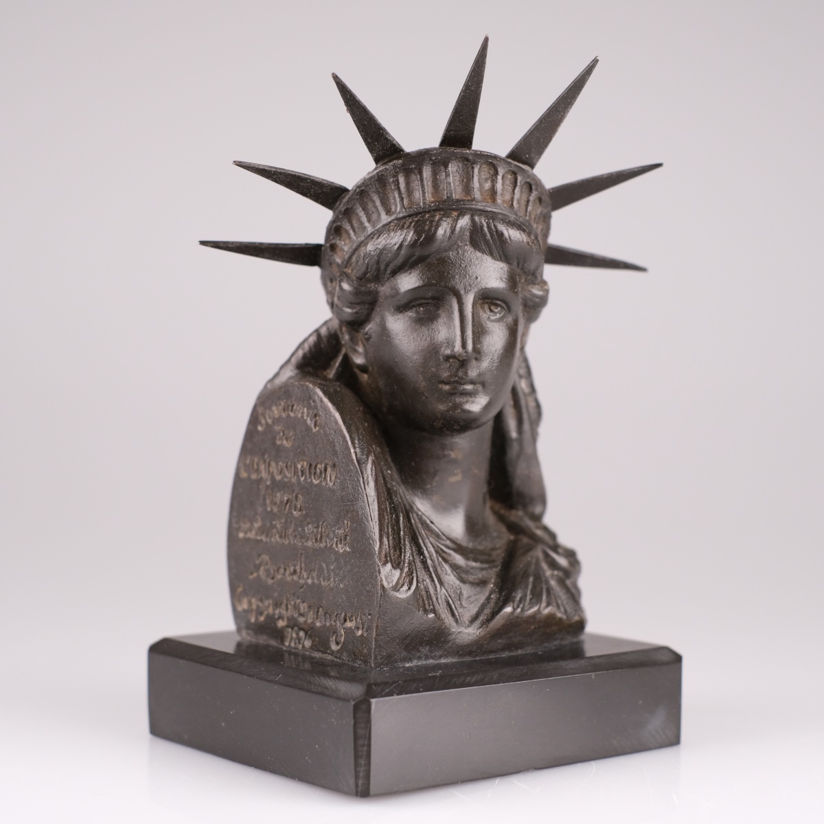 Frédéric Auguste Bartholdi. Souvenir Statue Of Liberty, 1878 Paris World's Fair
