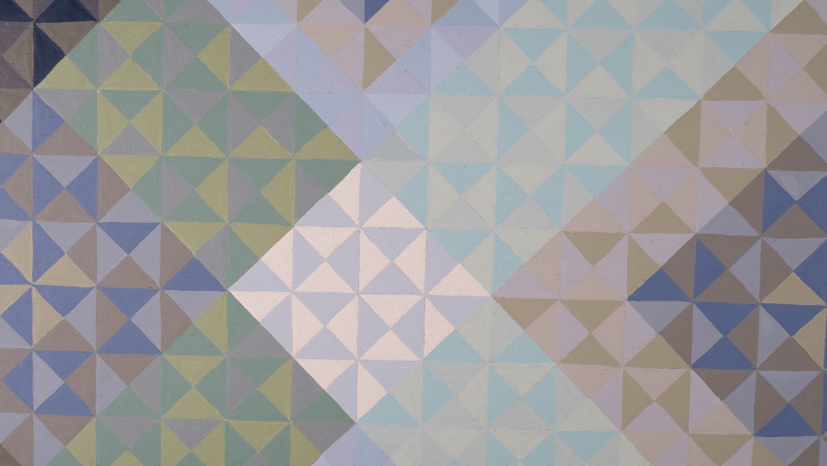 "Opus 114" Jean Lecluse (1934-2026). Op Art ou Art géométrique Abstrait. Ecole Belge-photo-3