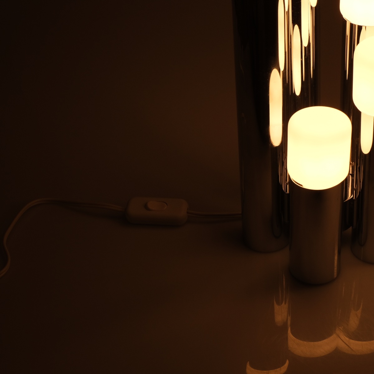 Gaetano Sciolari  Maison Boulanger. Paire de lampes ,Hollywood Regency 70'S.-photo-7