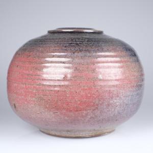 Mirko Orlandini (elio) (ancona/italy 1928 - Brussels 1995). Large Stoneware Vase Signed.