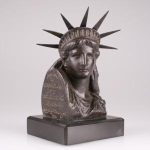 Frédéric Auguste Bartholdi .Souvenir Statue of Liberty 1878 Exposition Universelle Paris