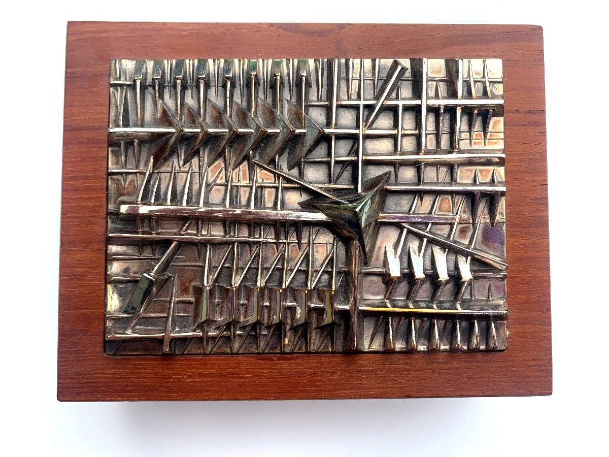 Arnaldo Pomodoro, Sculpture Box, Circa 1980-photo-2