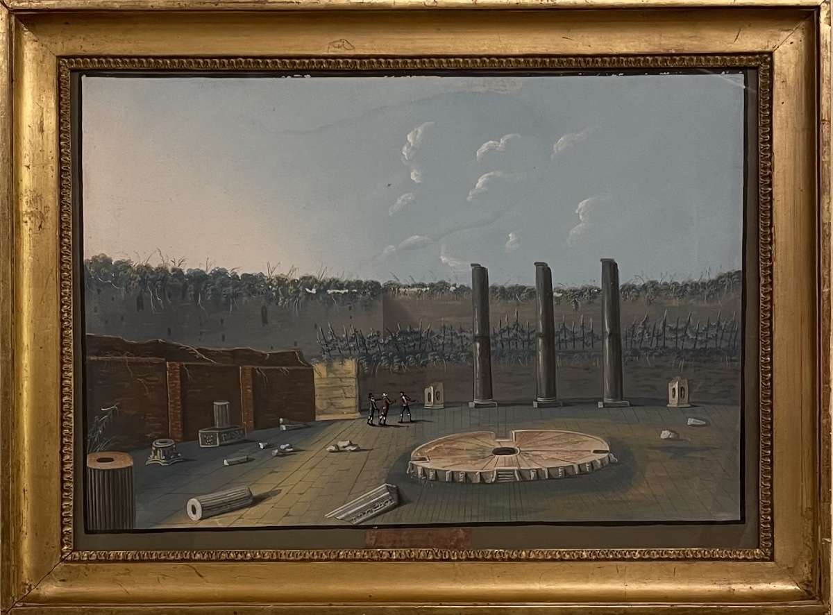 Souvenir du Grand Tour, le Temple de Sérapis -photo-2