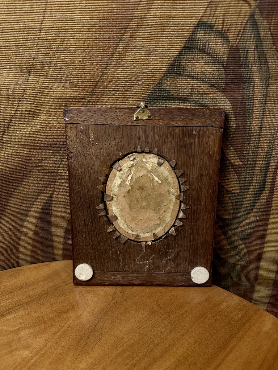 Portrait Of A Lady, Ca. 1830, Large Miniature-photo-2