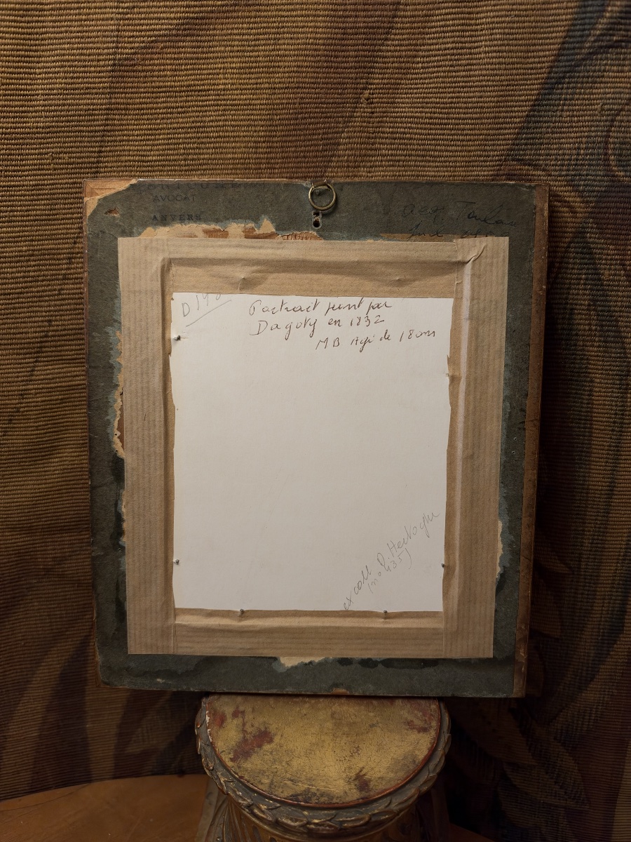 Portrait d'un jeune homme par Pierre-Edouard Dagoty, 1832-photo-2