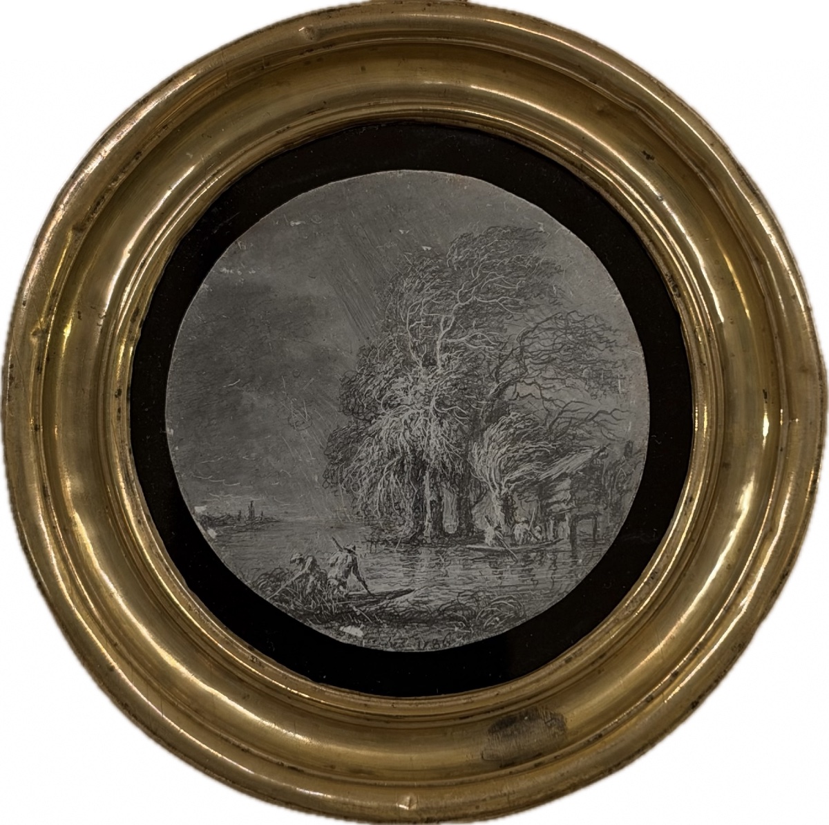 Au bord de l'eau, par Aignan-Thomas Desfriches en 1786-photo-2