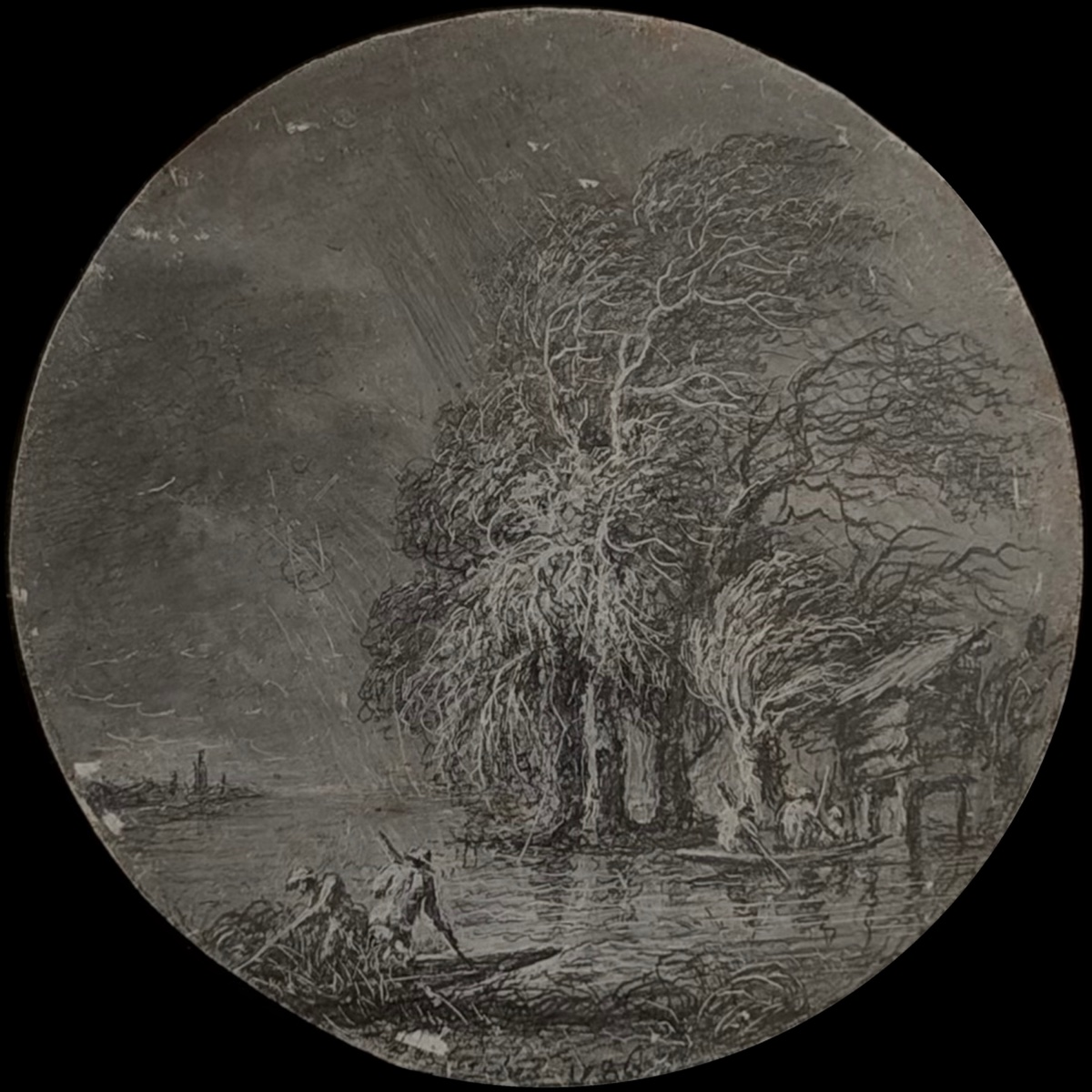 Au bord de l'eau, par Aignan-Thomas Desfriches en 1786-photo-3
